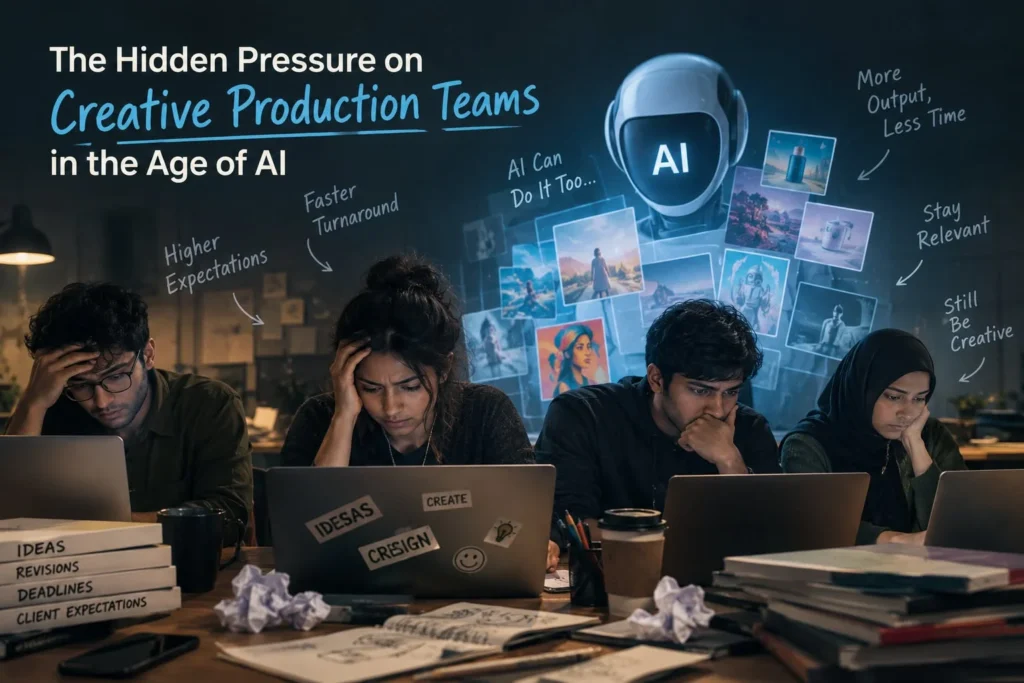 The Hidden Pressure on Creative Production Teams in the Age of AI